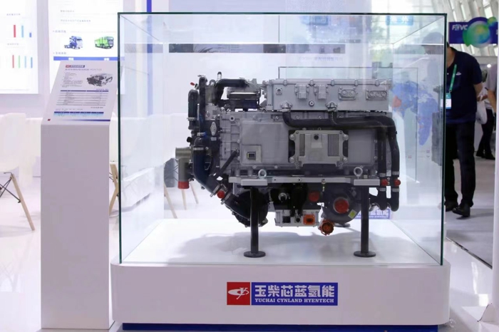 玉柴芯藍(lán)氫能電堆亮相國內(nèi)燃料電池最大展會 展示氫能核心技術(shù)實力2.jpg