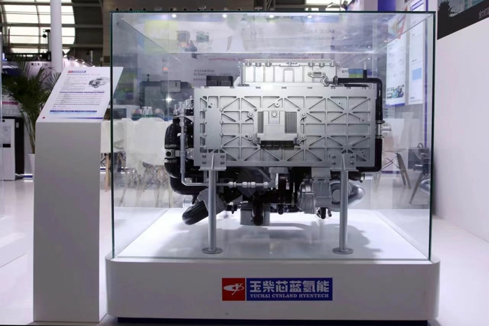 玉柴芯藍(lán)氫能電堆亮相國內(nèi)燃料電池最大展會 展示氫能核心技術(shù)實力3.jpg