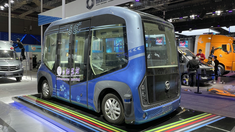 福田自動(dòng)駕駛mini客車