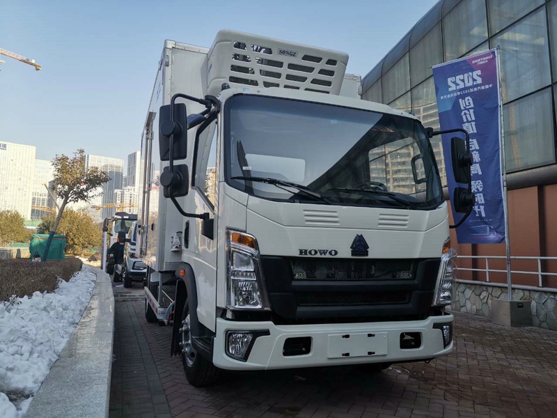 豪沃悍將系列4×2純電動(dòng)冷藏車(chē)
